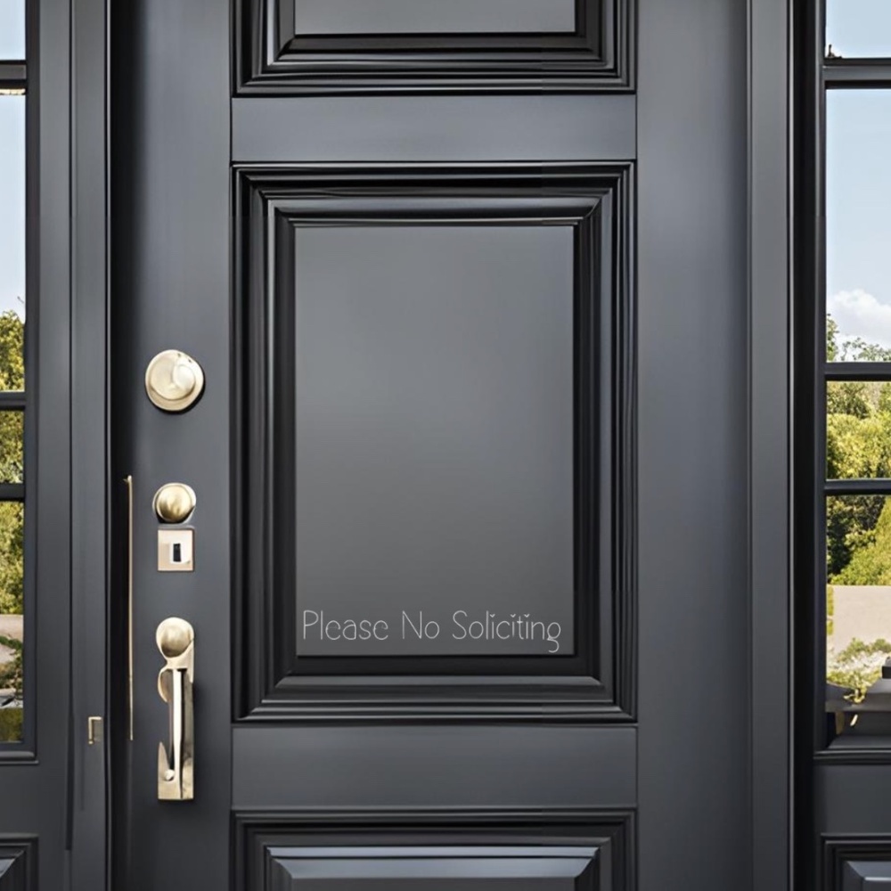 Custom Welcome Front Door Decal - Front Door Sign - Picture 8 of 10